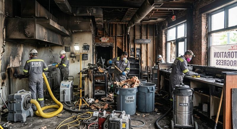 Commercial Fire Restoration in Austin, TX