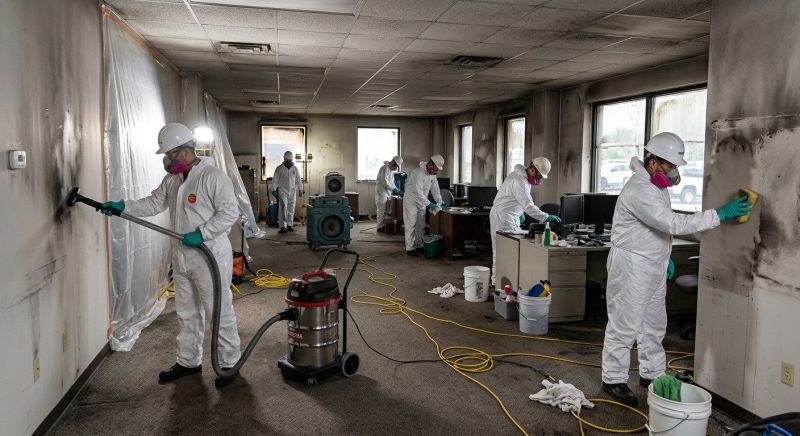 Commercial Fire Restoration in Sonoma County, CA