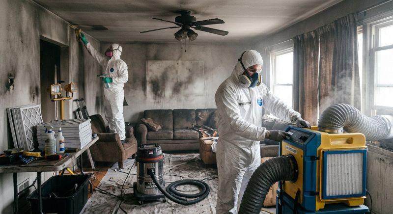 Commercial Smoke Restoration in Sonoma County, CA
