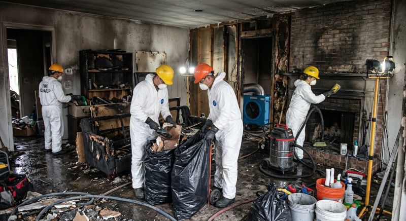Fire Damage Cleanup in Sonoma County, CA