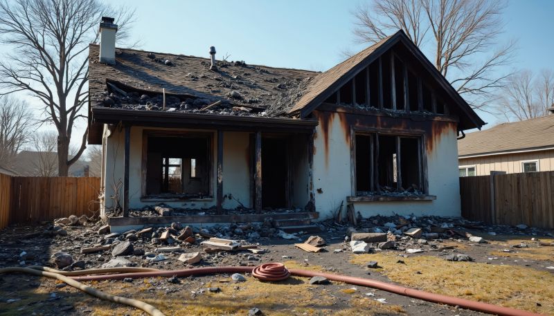 Residential Fire Restoration in Santa Rosa, CA