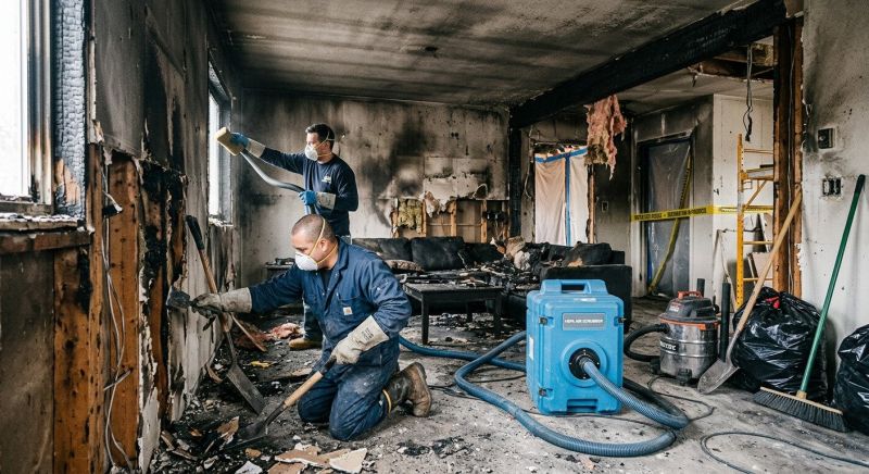 Residential Fire Restoration in Santa Rosa, CA