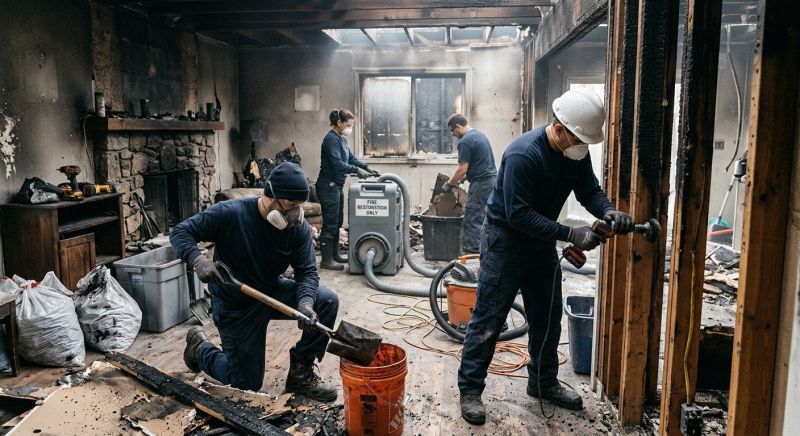 Residential Fire Restoration in Fort Mill, SC