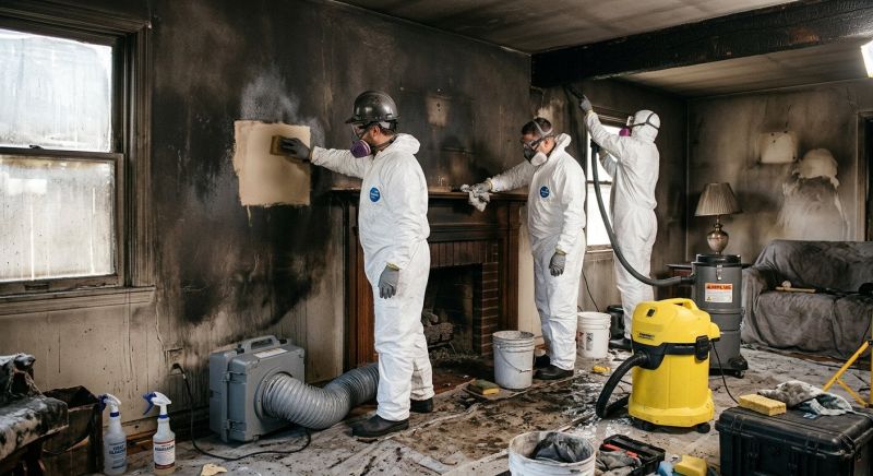 Soot Damage Repair in Santa Rosa, CA