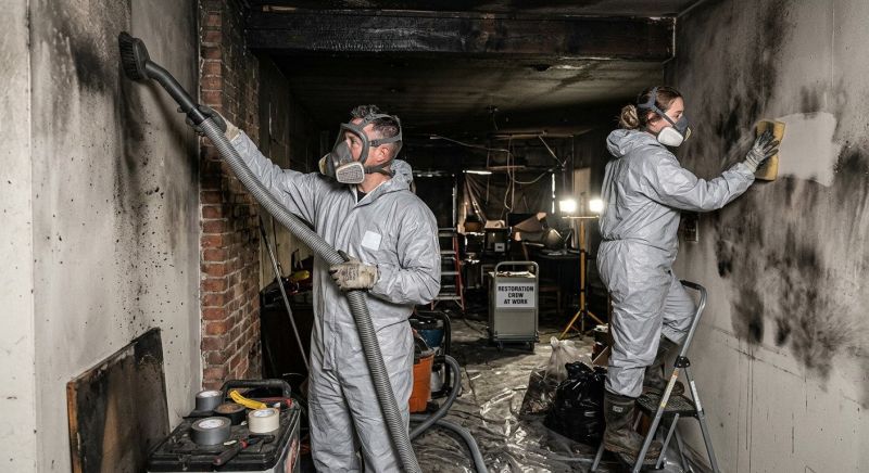 Soot Restoration Service in Santa Rosa, CA