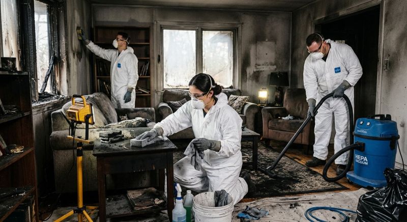 Soot Restoration Service in Santa Rosa, CA